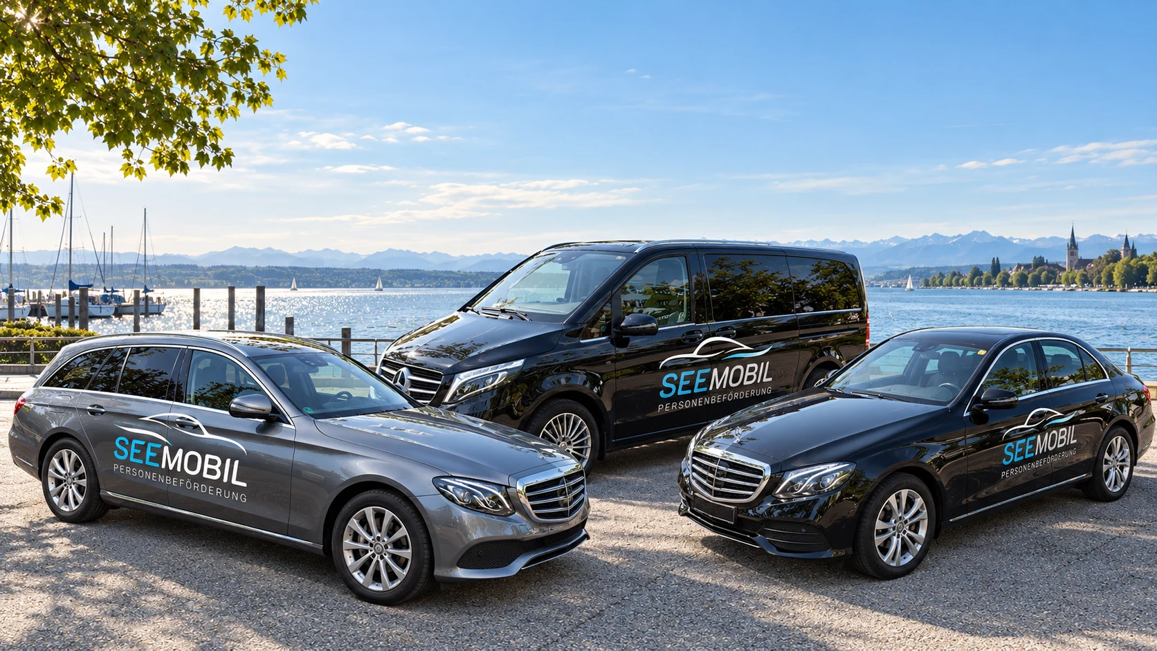 Neu gestaltetes Motiv der SeeMobil-Flotte am Bodensee